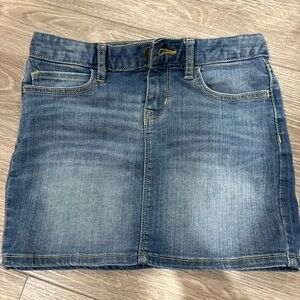 GAP Blue Denim Mini Skirt